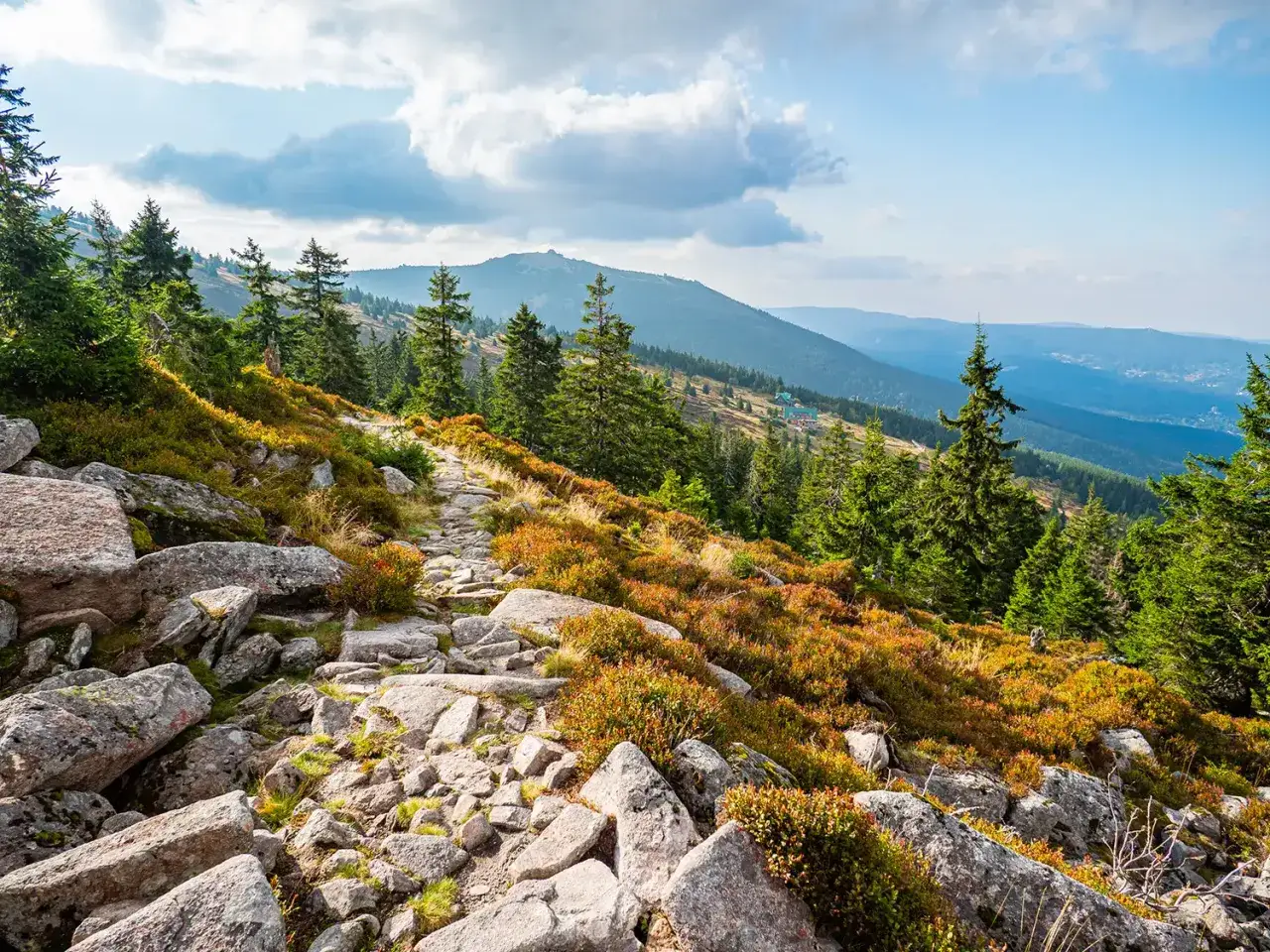 Szklarska Poręba Karkonosze Góry Izerskie widoki