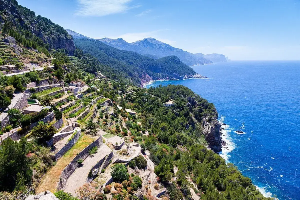G&oacute;ry Serra de Tramuntana widoki